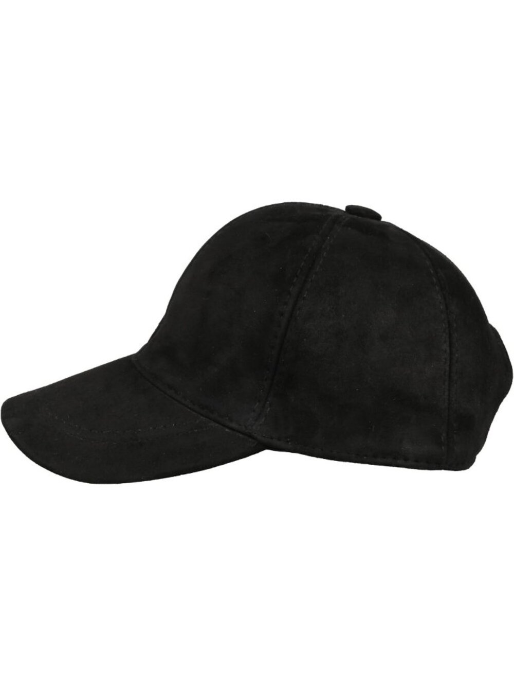 Stylish Suede Leather Baseball Cap - Unstructured 6 Panel Adjustable Hat for All